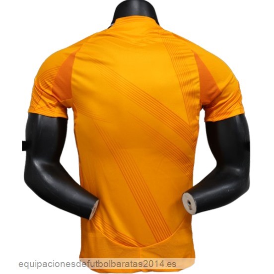 Nuevo 2ª Jugadores Camiseta Real Madrid 24/25 Naranja Baratas